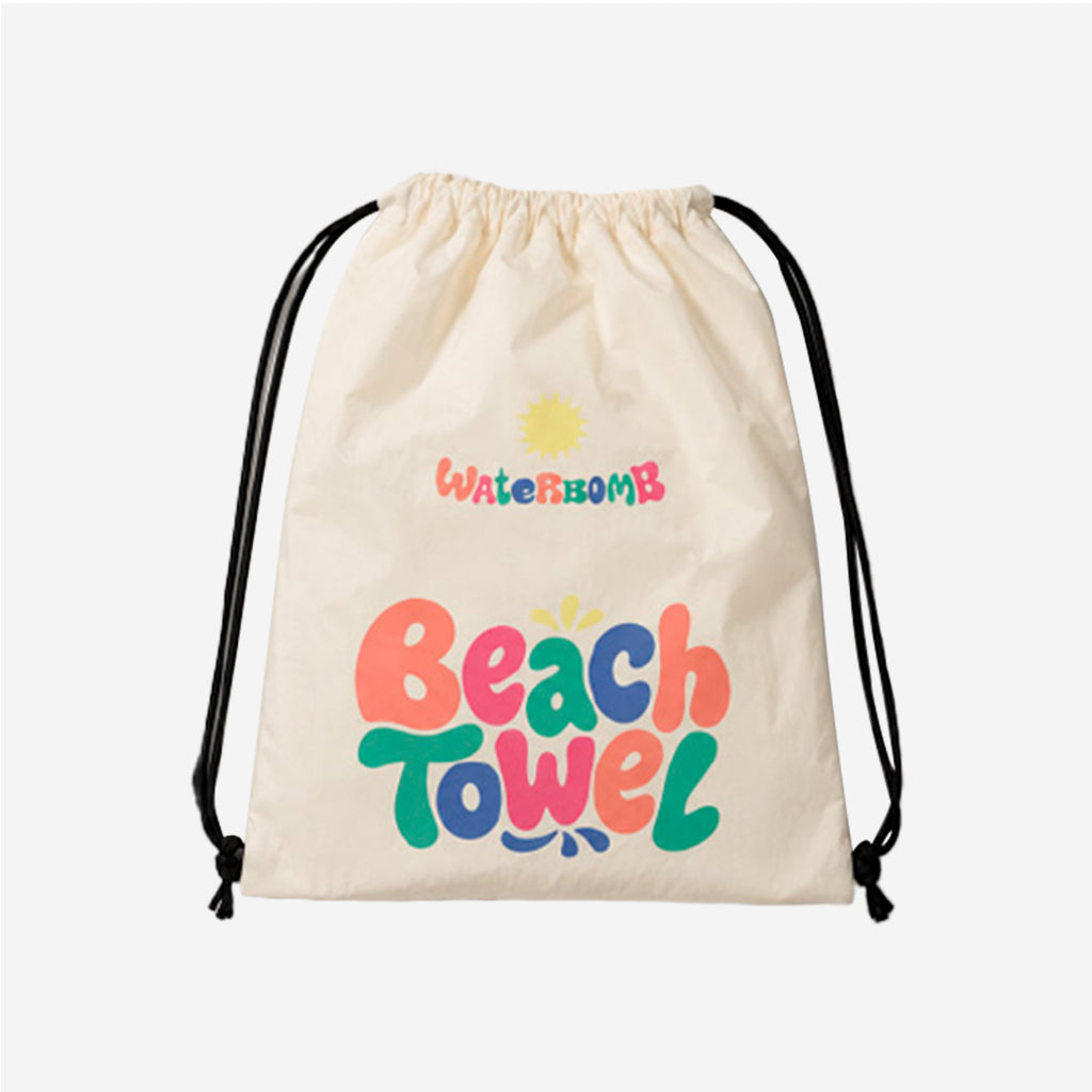 [ON-SITE PICKUP ONLY] WATERBOMB 2026 EXCLUSIVE - Beach Towel(Cream)