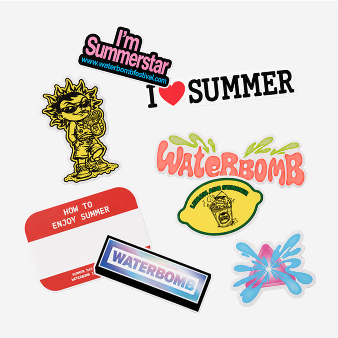 [ON-SITE PICKUP ONLY] WATERBOMB 2026 EXCLUSIVE - Sticker Pack