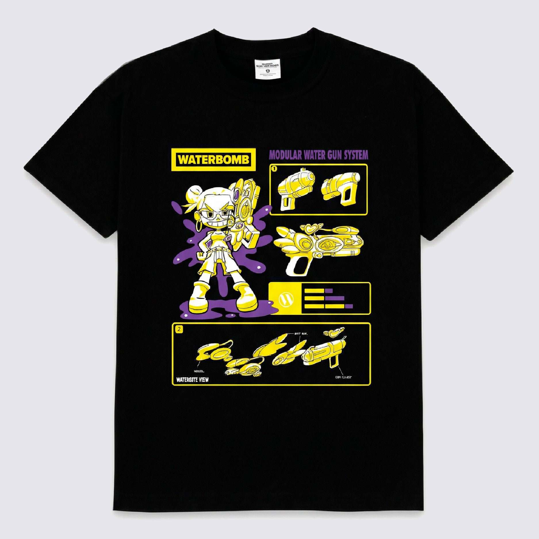 WATERBOMB ITEM KIT T-SHIRTS(Yellow)